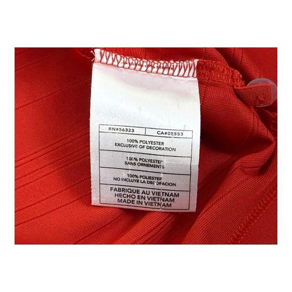 Nike Golf Polo Shirt Mens L Red Dri Fit Performance Golf Embroidered Sleeve Logo - Picture 12 of 14